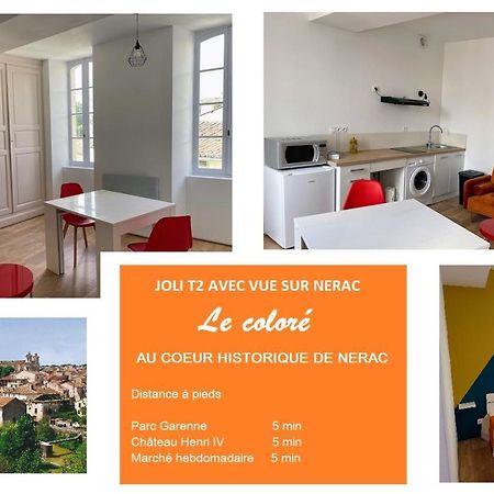 Le Colore- T2 Confortable Avec Vue Sur Nerac Ngoại thất bức ảnh